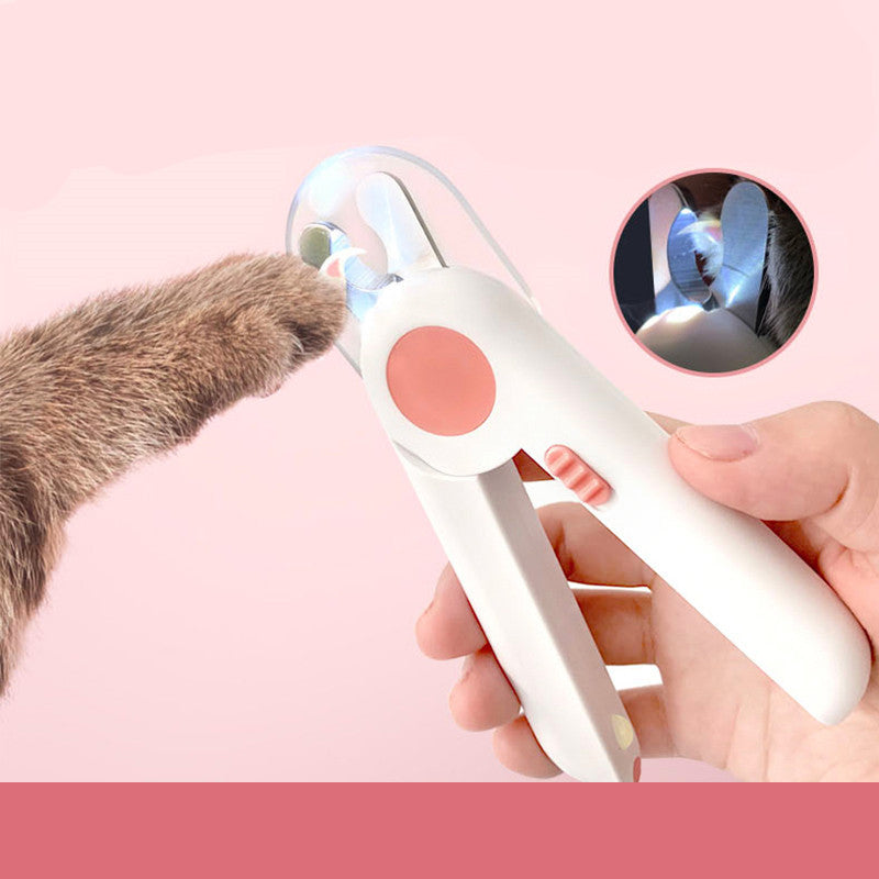 LED Light Pet Nail Clippers for Dogs & Cats