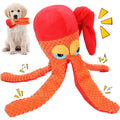 Octopus Plush Squeaky Dog Toy